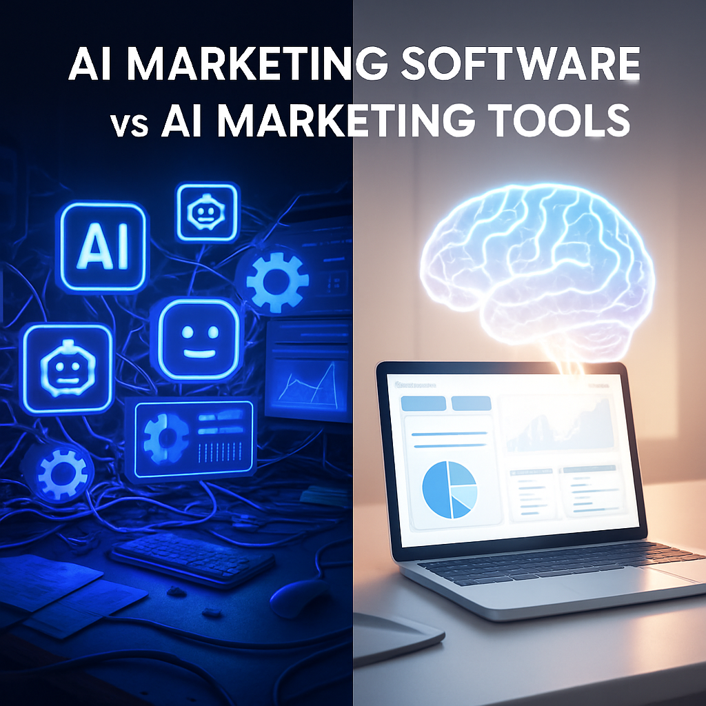 AI Marketing Software vs AI Marketing Tools: What Actually Works in 2025